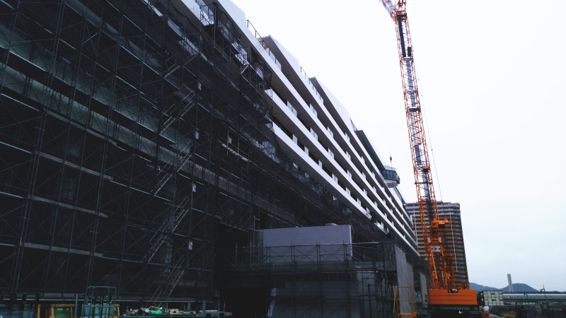 芦屋浜ホテル新築工事