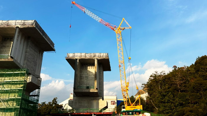 大津市信楽川橋上部工事