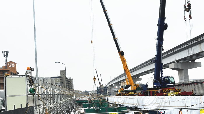 中国道リニューアル工事